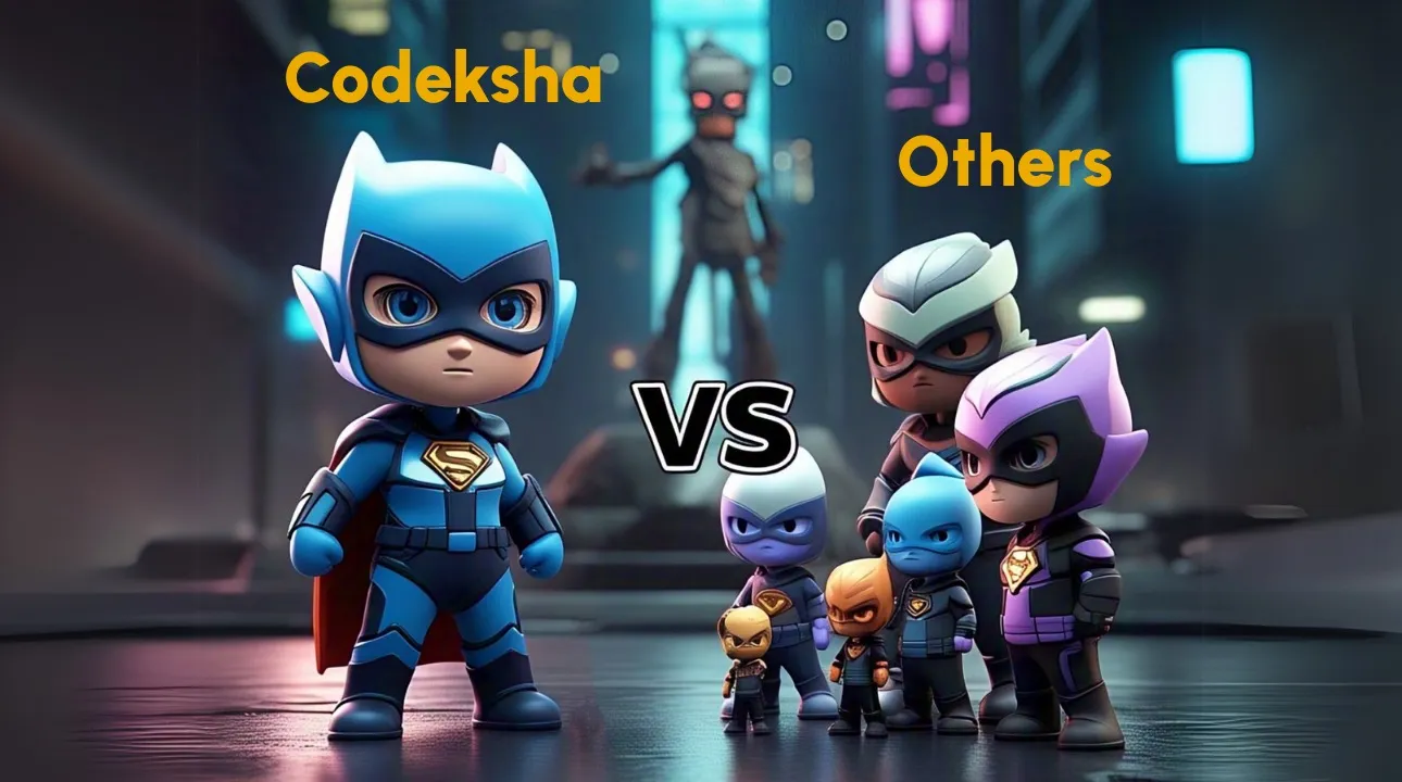 Codeksha compared with other web development institutes in Rajkot